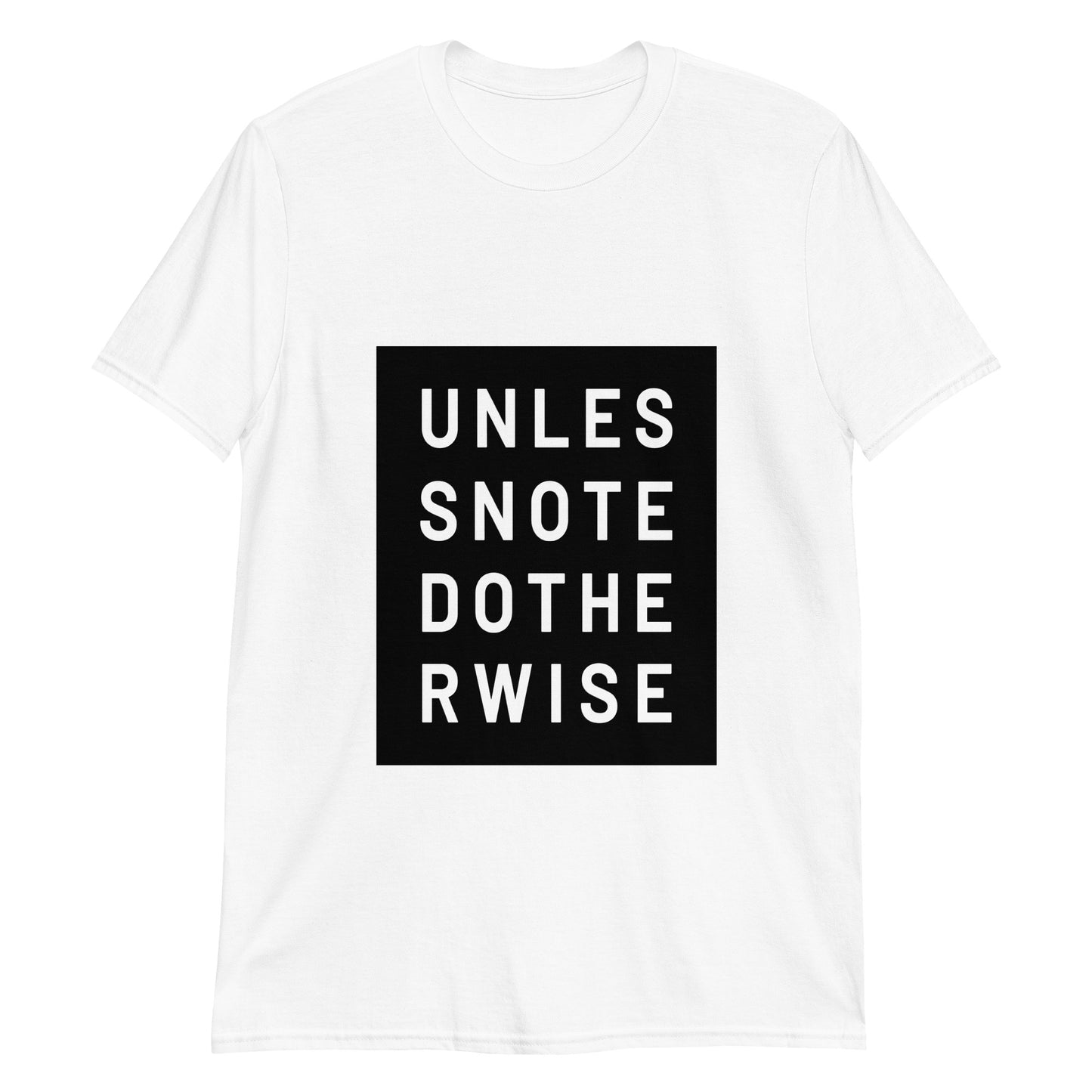 UNO-LDN-UNLESS-NOTED-OTHERWISE-UNO-TEE-v1-WHITE-T-SHIRT-MOCKUP-FRONT-01-ARCHITECT-ARCHITECTURE-ARCHITECTURAL-CIVIL-STRUCTURAL-DRAINAGE-TRANSPORT-HIGHWAY-ENGINEER-ENGINEERING-CONSTRUCTION-APPAREL-CLOTHES-ACCESSORY-ACCESSORIES-PRESENT-GIFT-GIFTS-AUTOCAD-CAD-DRAFTING